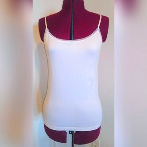 NWOT Ann Taylor adjustable strap cami with mesh trim